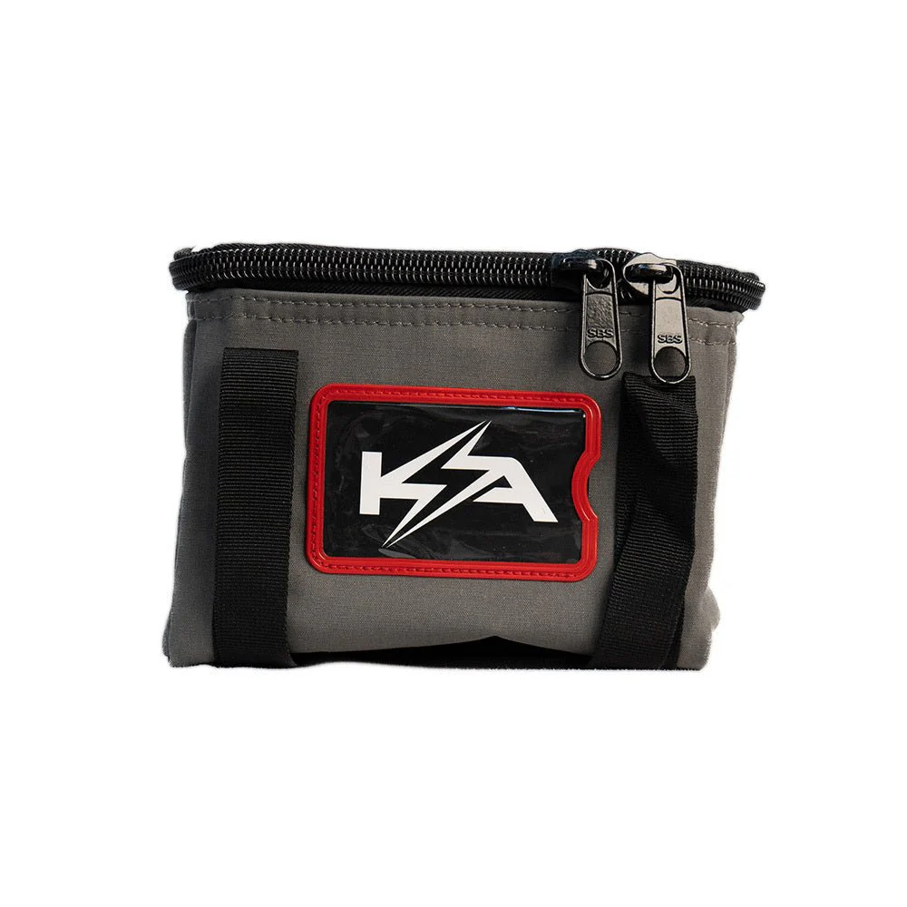 KickAss Canvas Clear Top Storage Bag with PVC Lining - 20x25x15cm - Image 2