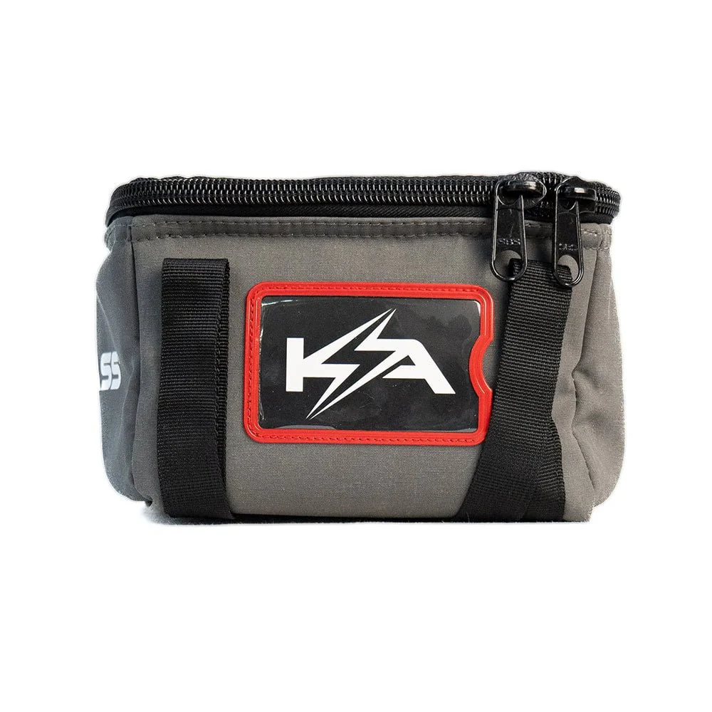 KickAss Canvas Clear Top Storage Bag with Soft Padded Lining - 20x25x15cm - Image 10