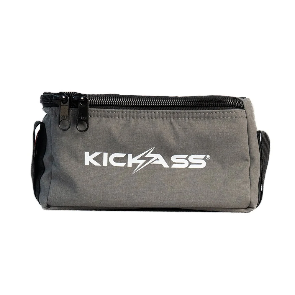 KickAss Canvas Clear Top Storage Bag with Soft Padded Lining - 20x25x15cm - Image 3