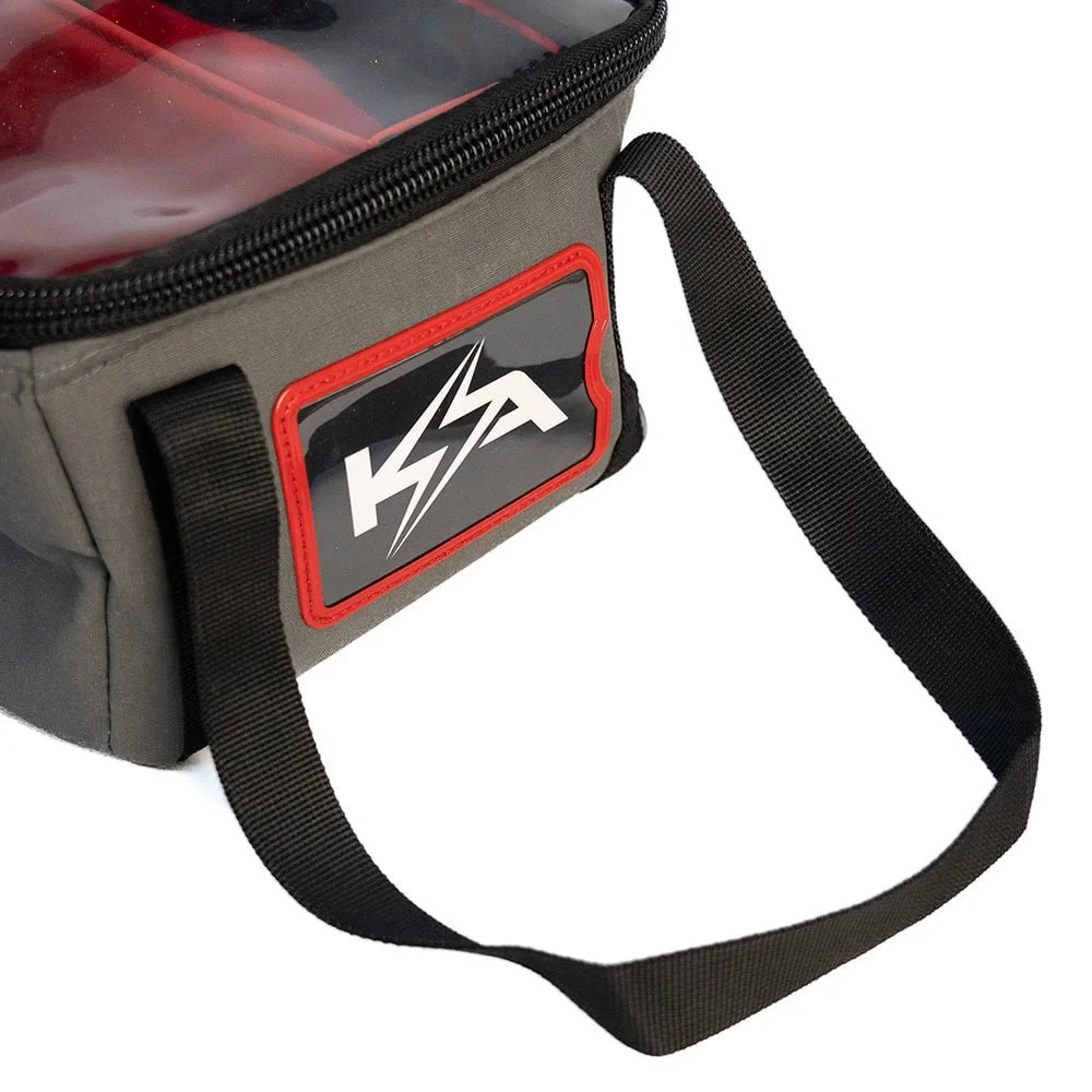 KickAss Canvas Clear Top Storage Bag with Soft Padded Lining - 20x25x15cm - Image 5