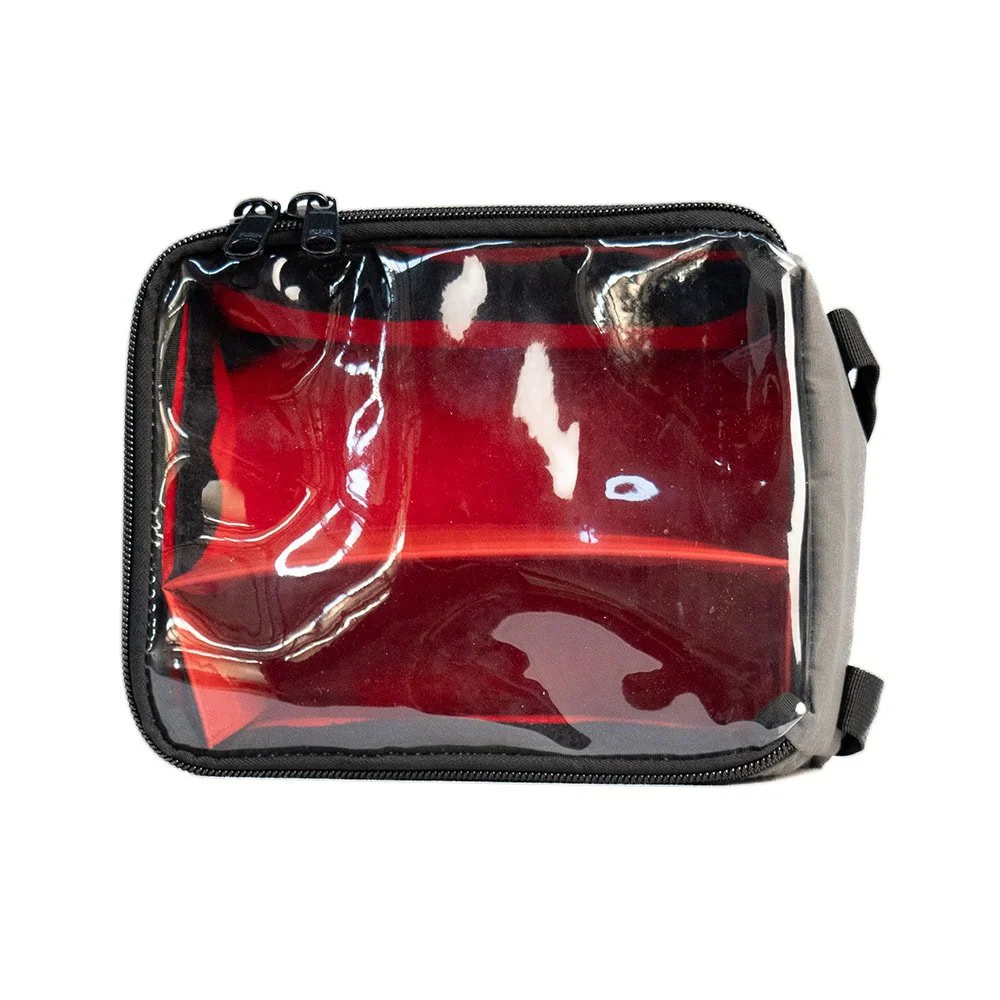 KickAss Canvas Clear Top Storage Bag with Soft Padded Lining - 20x25x15cm - Image 7
