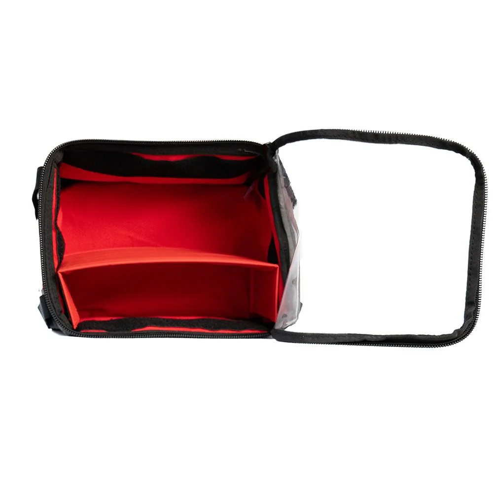 KickAss Canvas Clear Top Storage Bag with Soft Padded Lining - 20x25x15cm - Image 9