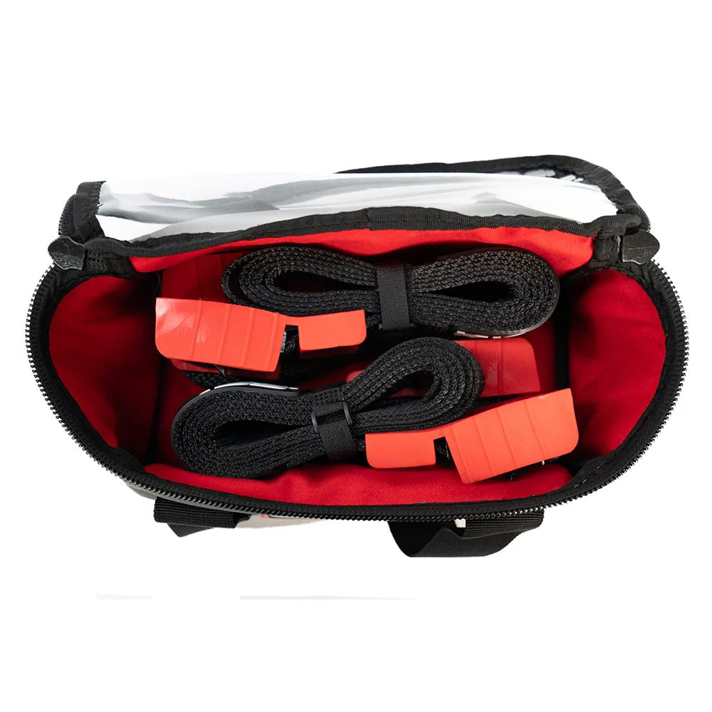 KickAss Canvas Clear Top Storage Bag with Soft Padded Lining - 25x13x15cm - Image 2