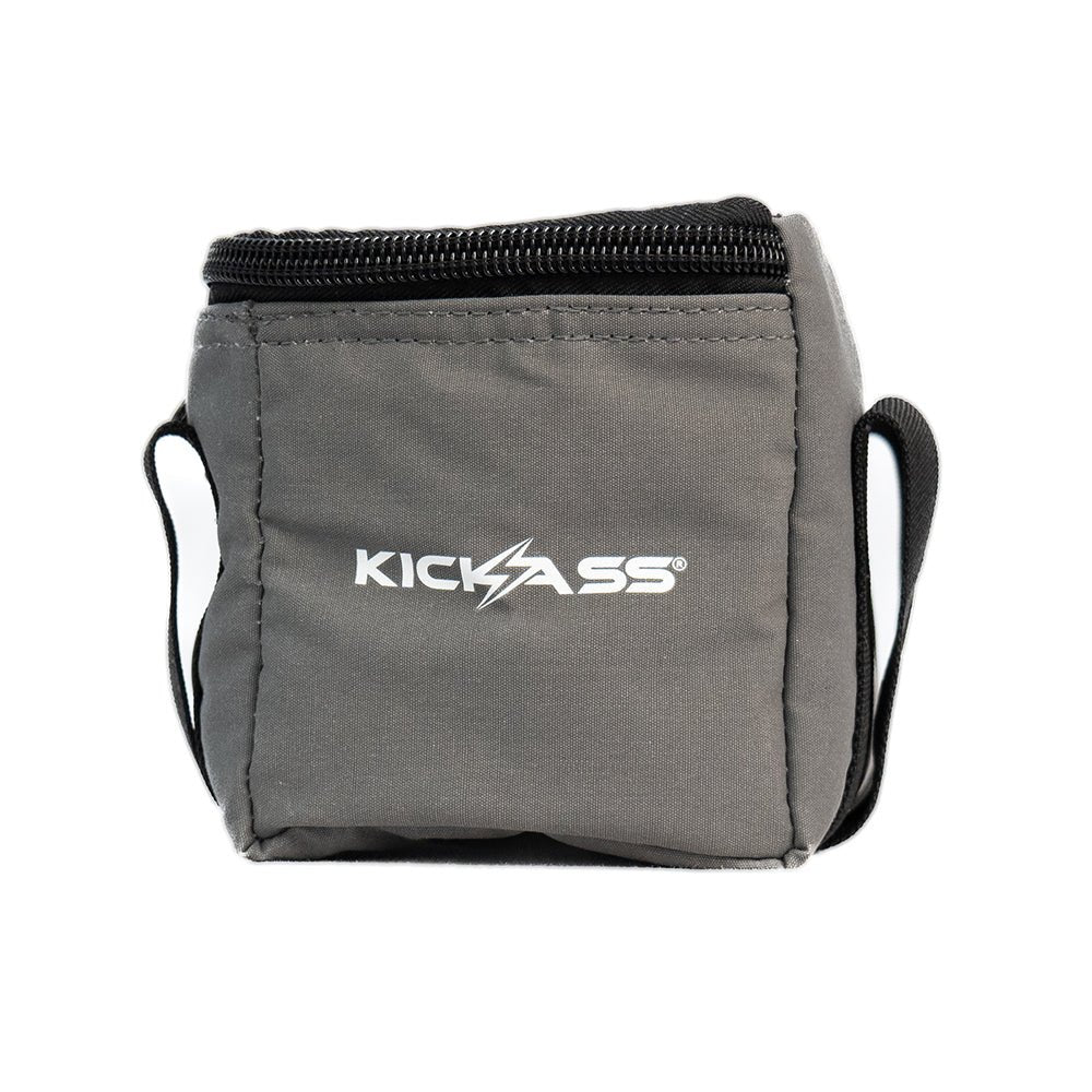 KickAss Canvas Clear Top Storage Bag with Soft Padded Lining - 25x13x15cm - Image 4