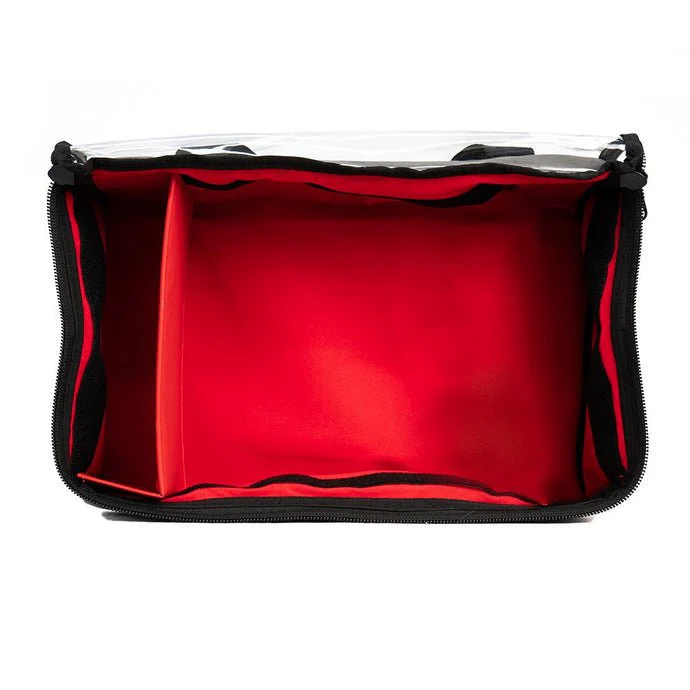KickAss Canvas Clear Top Storage Bag with Soft Padded Lining - 42x25x15cm - Image 2