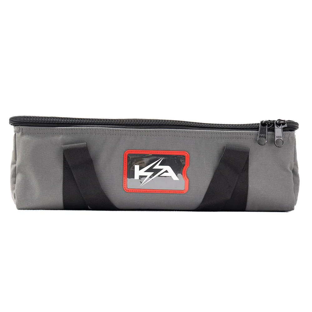 KickAss Canvas Clear Top Storage Bag with Soft Padded Lining - 45x32x15cm - Image 3