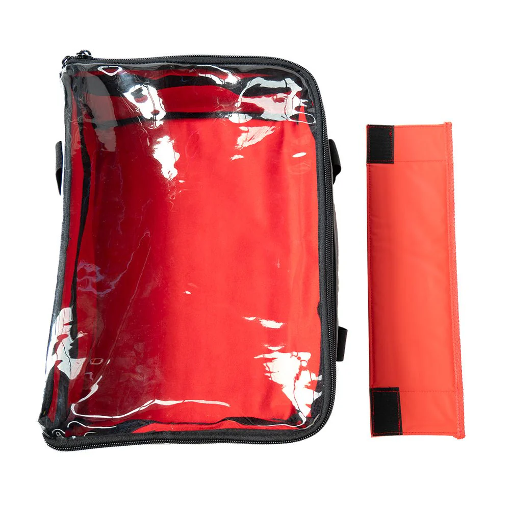 KickAss Canvas Clear Top Storage Bag with Soft Padded Lining - 45x32x15cm - Image 4