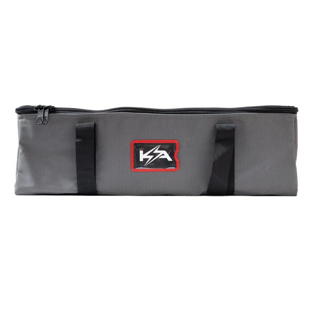 KickAss Canvas Clear Top Storage Bag with PVC Lining - 60x36x19cm - Image 2