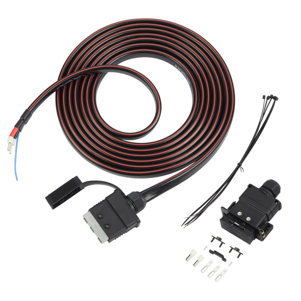 KickAss DCDC Trailer Wiring Kit - Supports connection between a 3 Pin trailer mounted connector and the PowerBoss