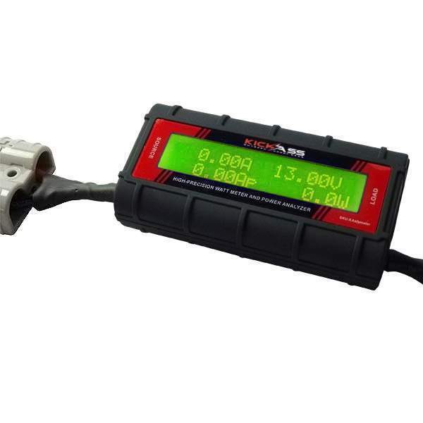 KickAss Digital DC Watt Meter for Portable 12V Solar Panels with Anderson Connection - Image 4