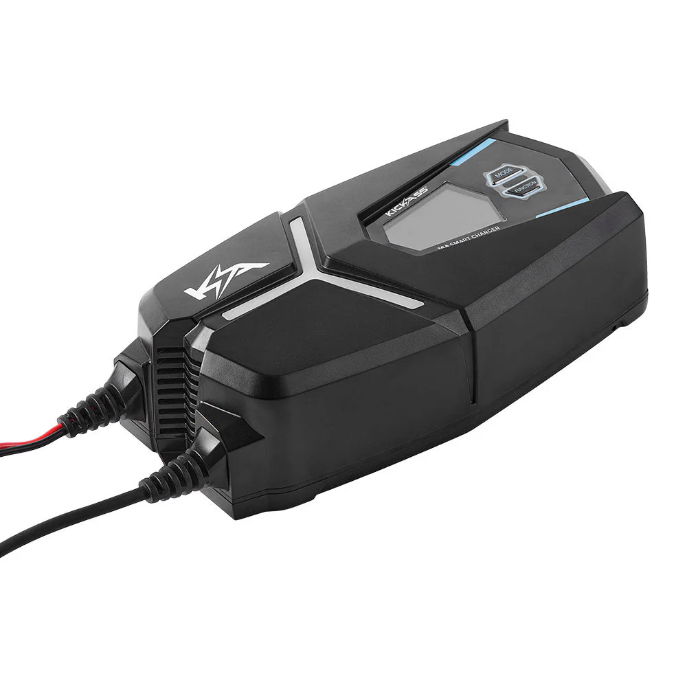 KickAss Flexicharge 12V 16A ACDC Smart Battery Charger For Lead Acid, AGM & Lithium Batteries - Image 2