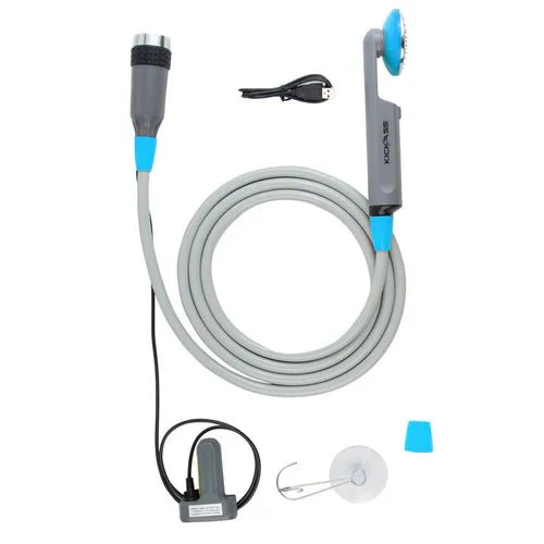 KickAss G'Day Bidet Bundle with Large Stool/Toilet/Bin & Portable 12V Camping Shower - Image 7