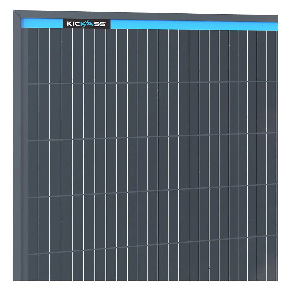 KickAss 12V 350W Fixed Solar Panel, Glass Roof Top - Image 2