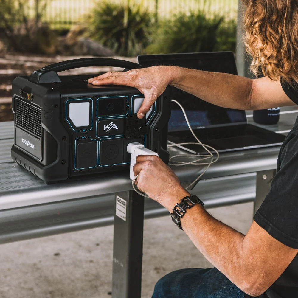 KickAss KickCharge 1200 Lithium Power Station - 1200W, 78.7Ah @ 12.8V - Image 5
