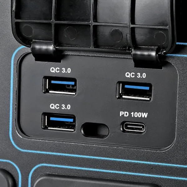 KickAss KickCharge 1200 Lithium Power Station - 1200W, 78.7Ah @ 12.8V - Image 9