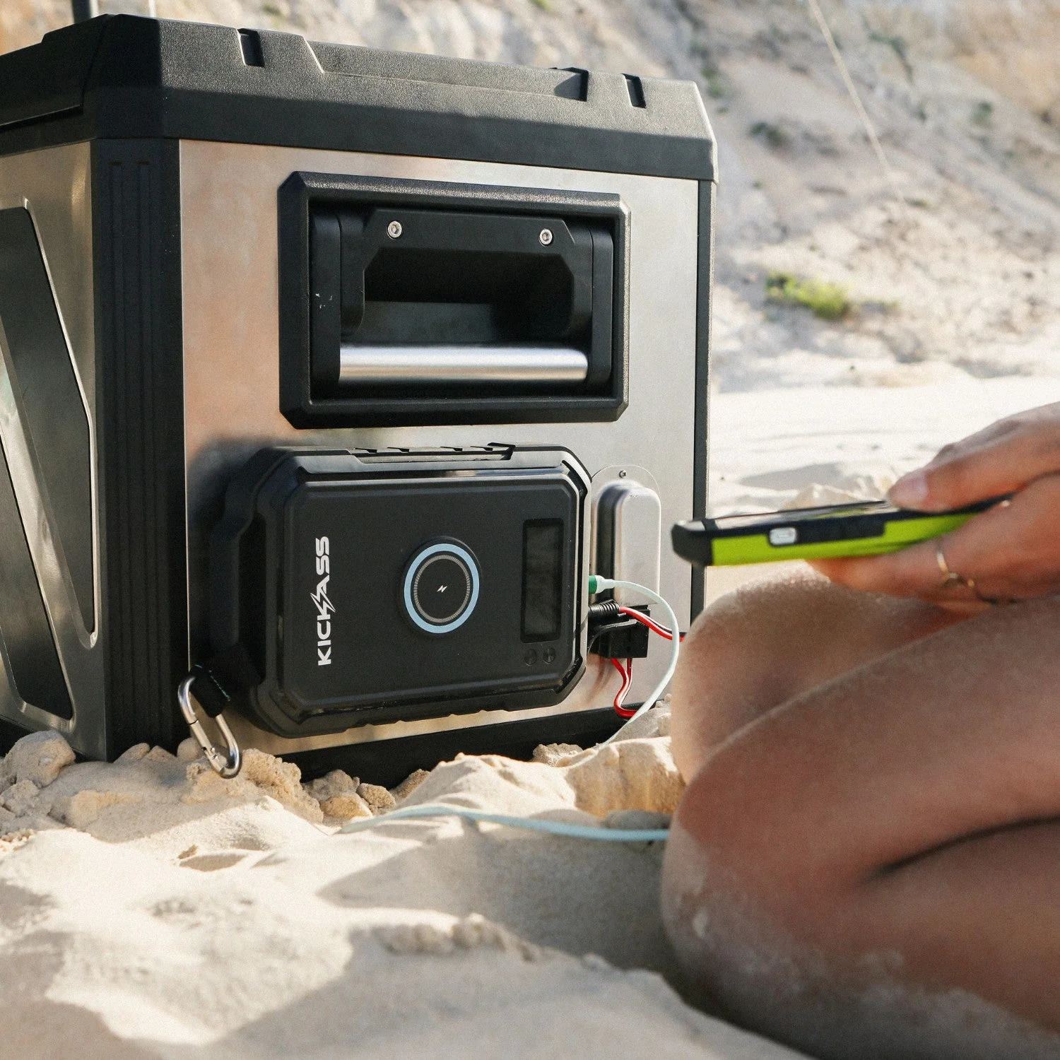 KickAss KickCharge Compact Portable Power Pack for Camping - 12Ah / 150Wh - Image 2