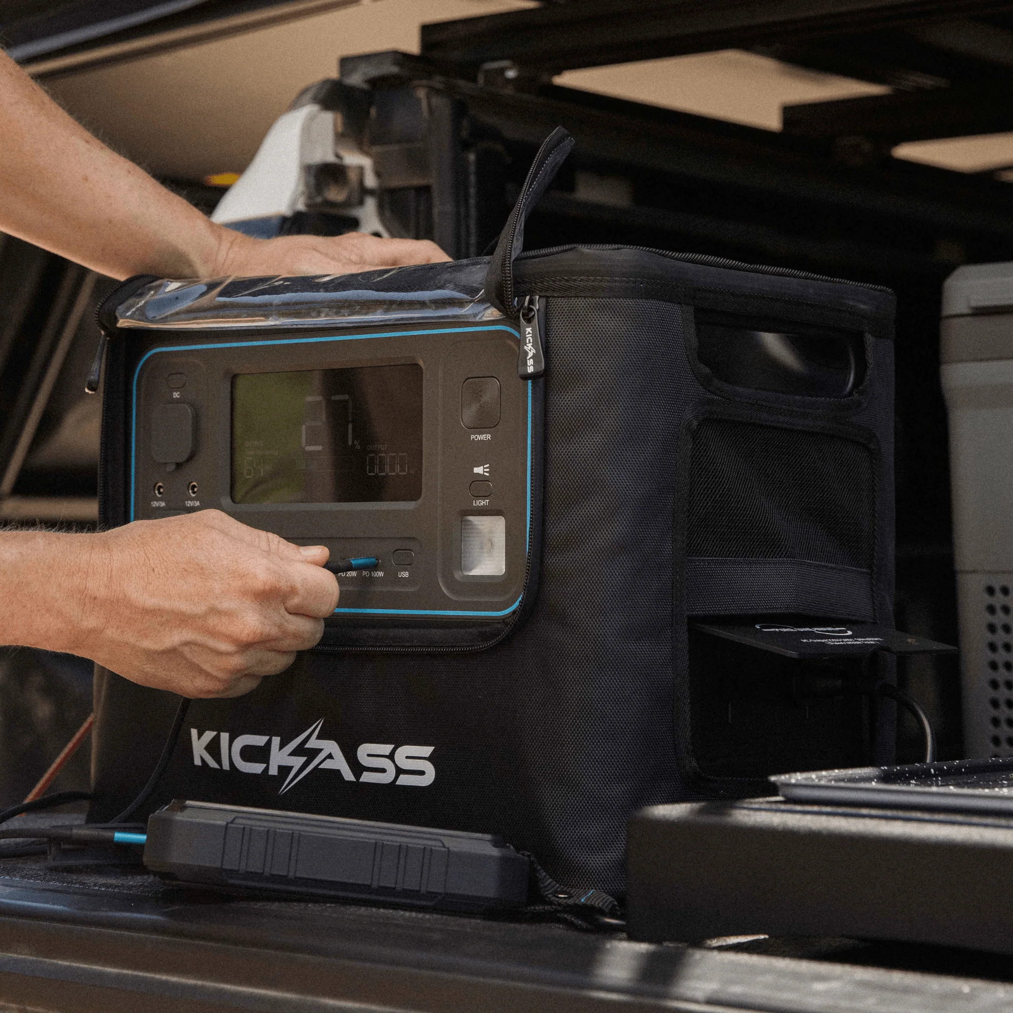 KickAss KickCharge 2400 Lithium Power Station Carry Bag / Cover - Image 2