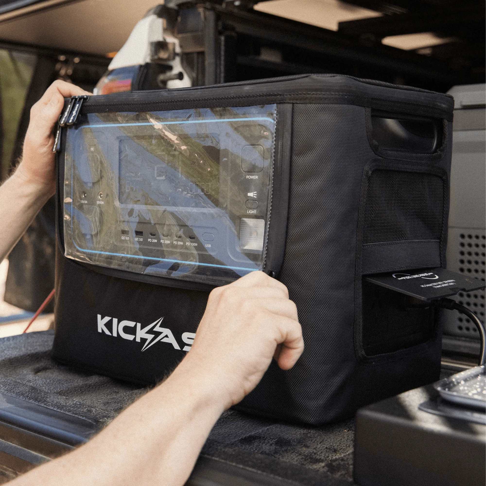 KickAss KickCharge 2400 Lithium Power Station Carry Bag / Cover - Image 3
