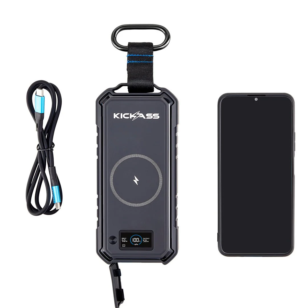 KickAss KickCharge Swag 88 Portable Power Pack for Camping - 24,000mAh - Image 14