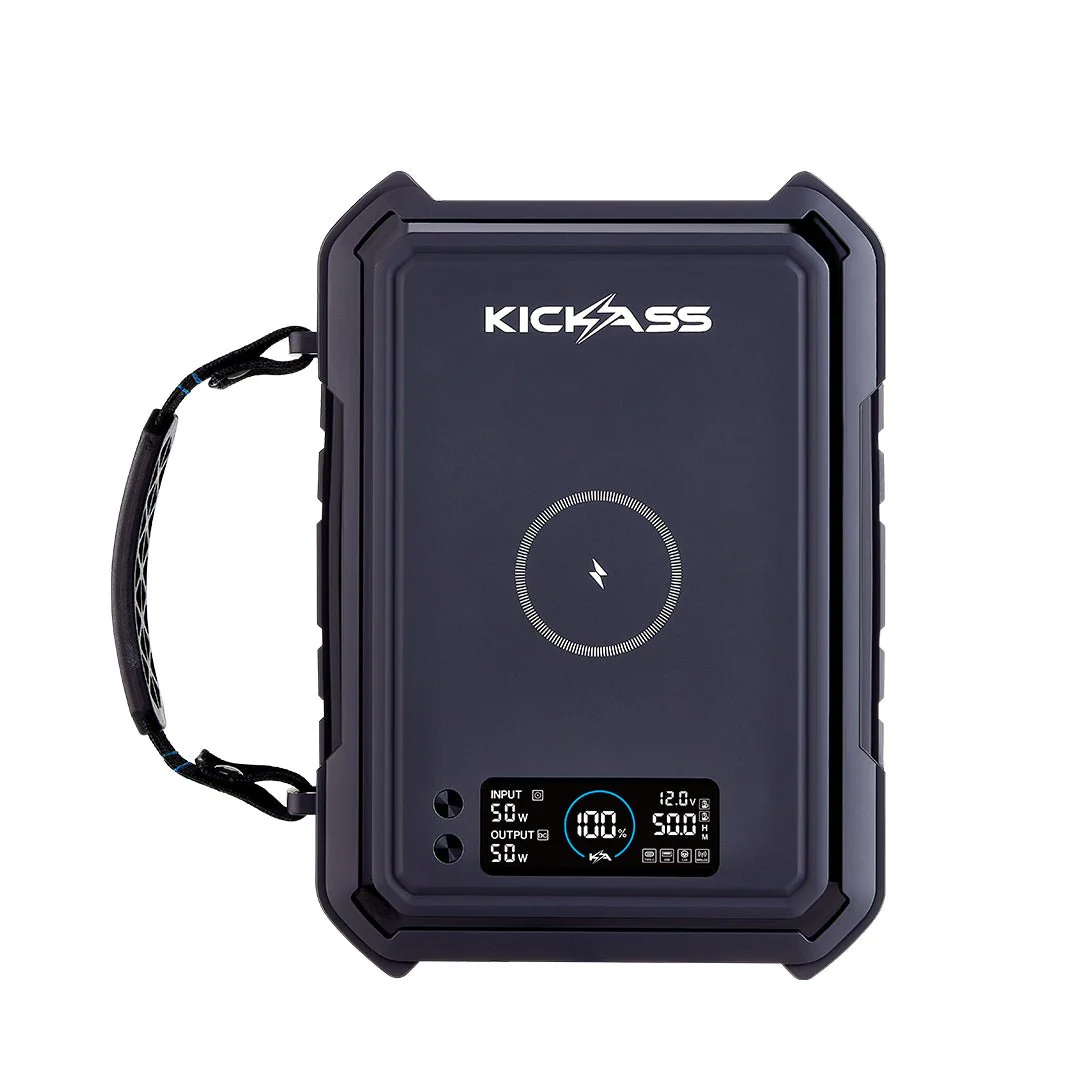 KickAss KickCharge Powerhub Portable Power Pack for Camping - 30Ah / 380Wh - Image 4