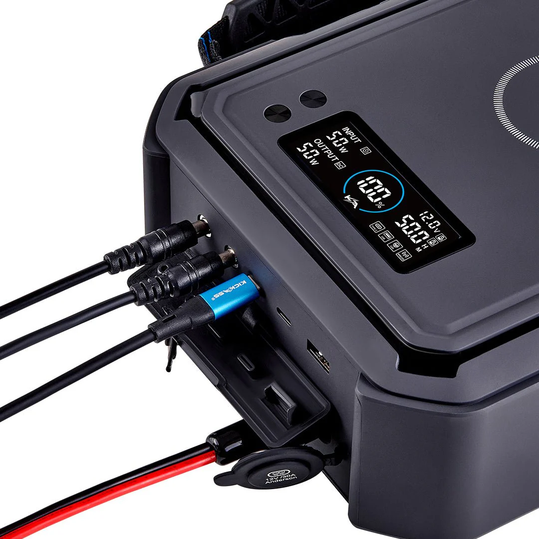 KickAss KickCharge Powerhub Portable Power Pack for Camping - 30Ah / 380Wh - Image 7