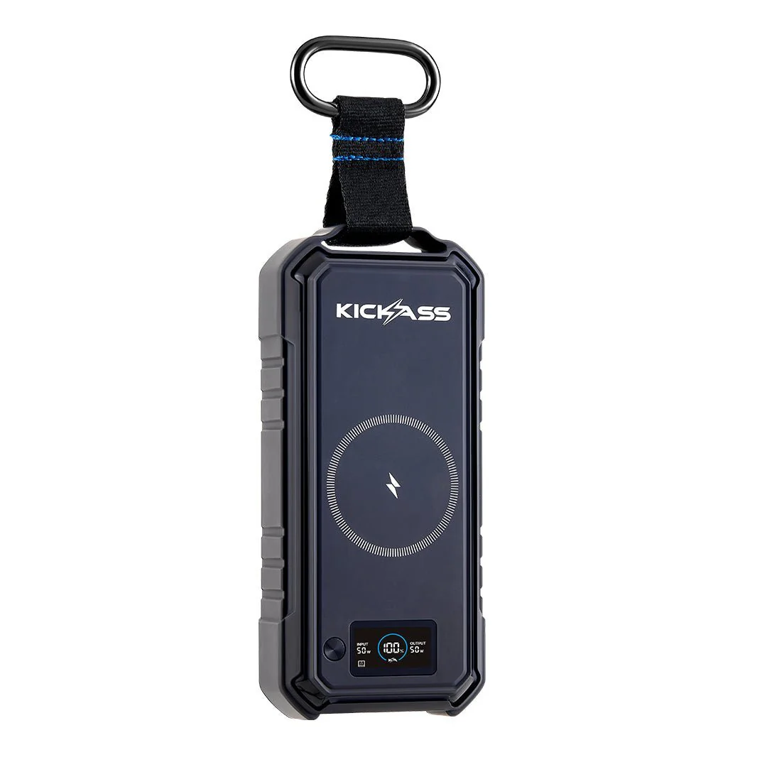 KickAss KickCharge Swag 88 Power Pack + Outdoor LED Light Rope Bundle - Image 2