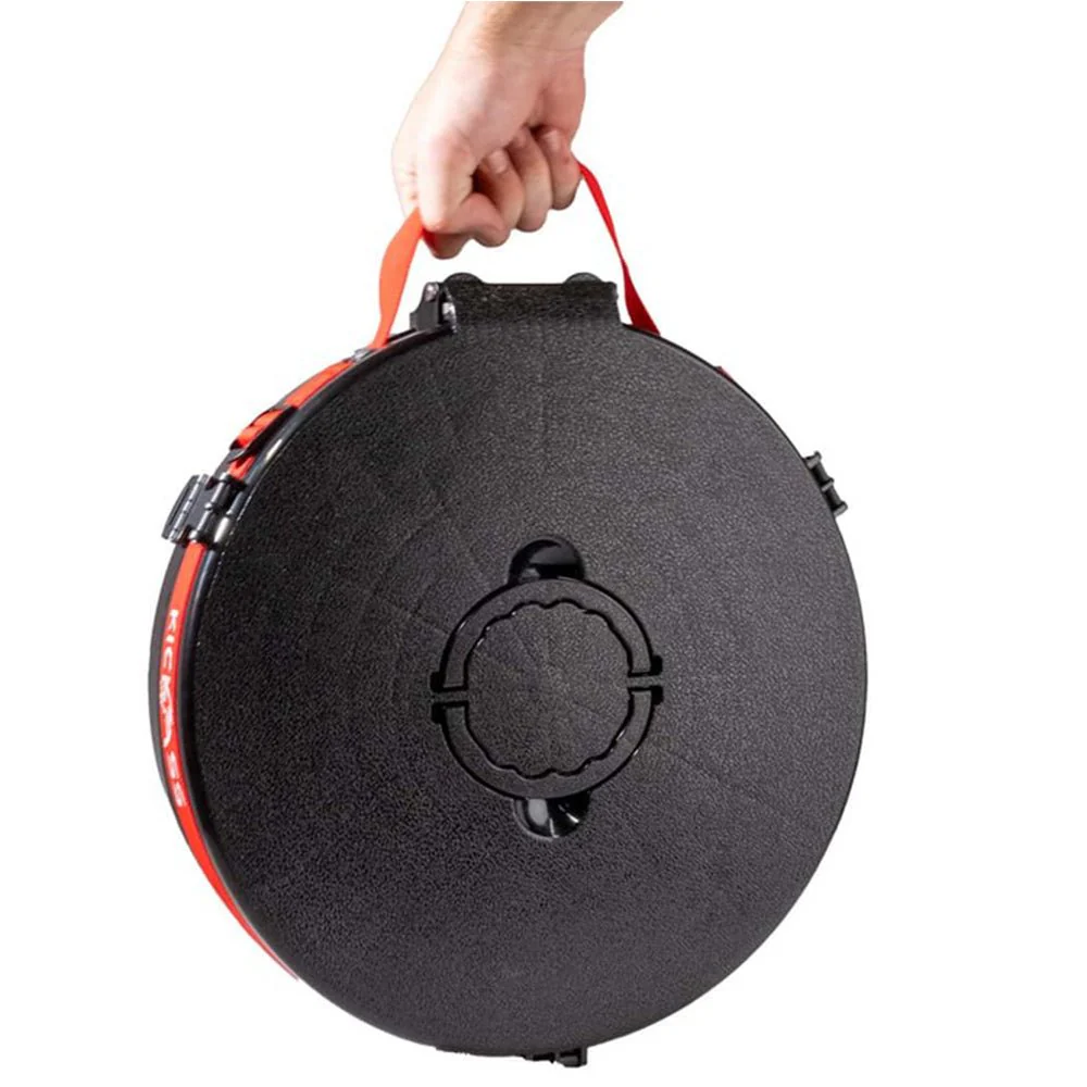 KickAss Large Portable Outdoor Pop Up Stool/Bin with Lid - Image 18