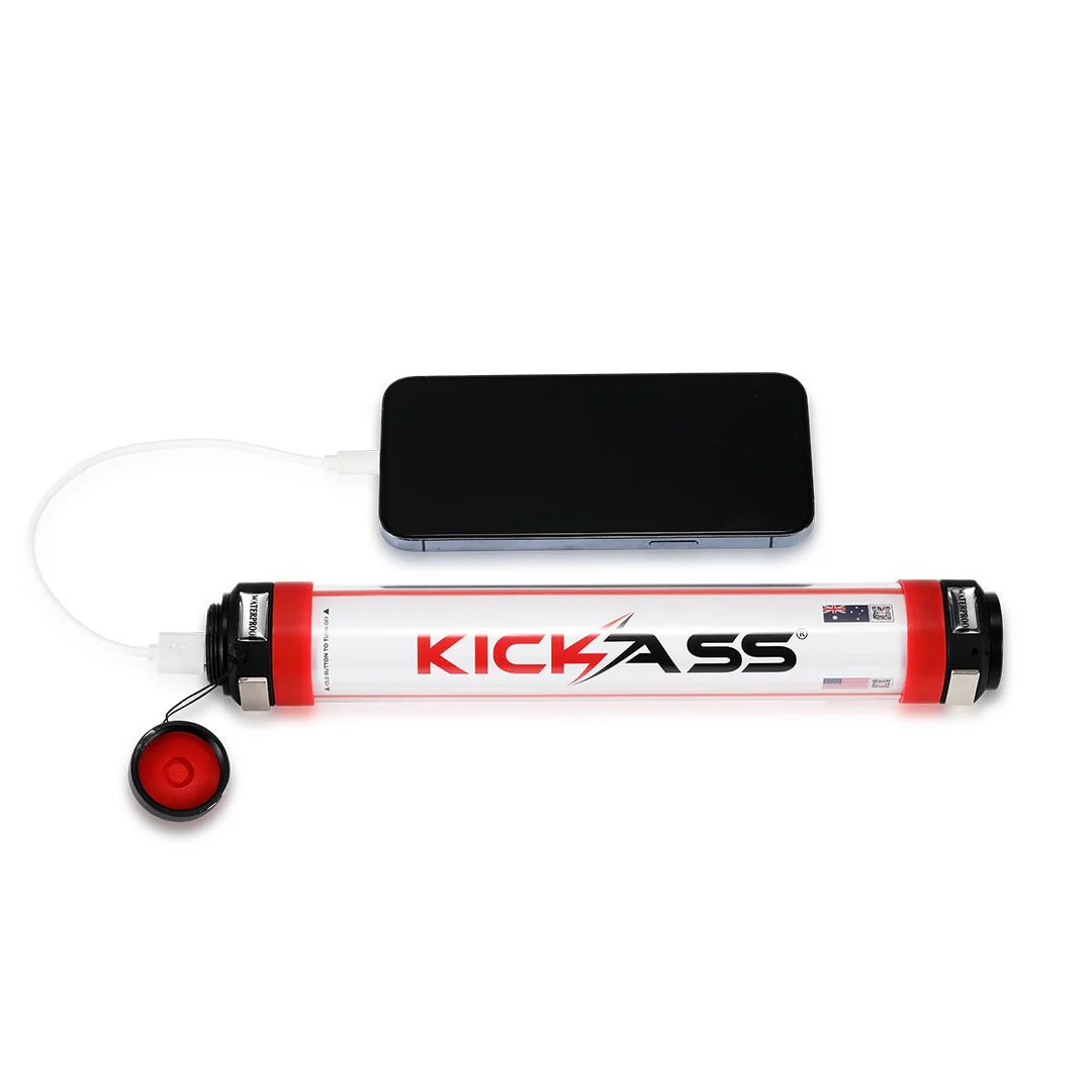 KickAss Rechargeable LED Torch with Power Bank - Large - Image 8