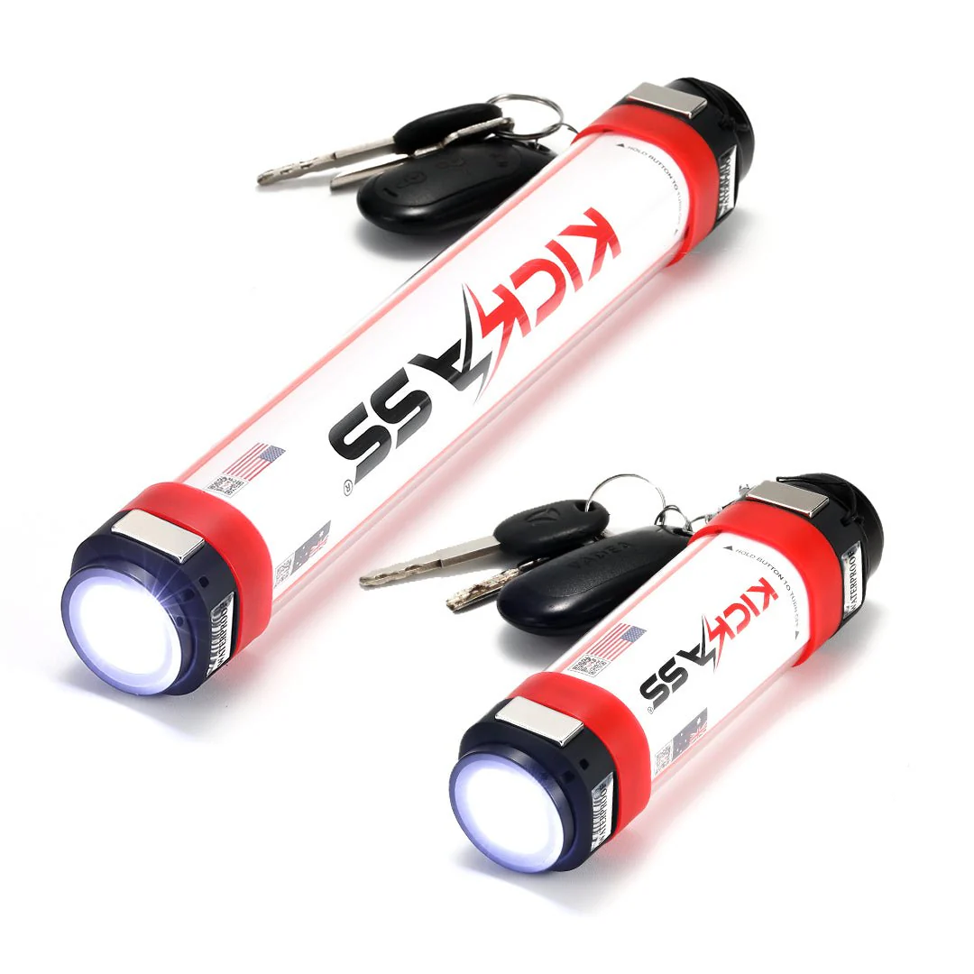 KickAss Rechargeable LED Torch Bundle - 2 Pack, Small & Large - Image 2