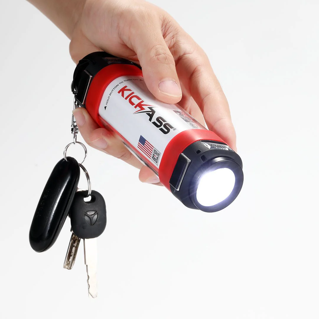 KickAss Rechargeable LED Torch with Power Bank - Small - Image 7