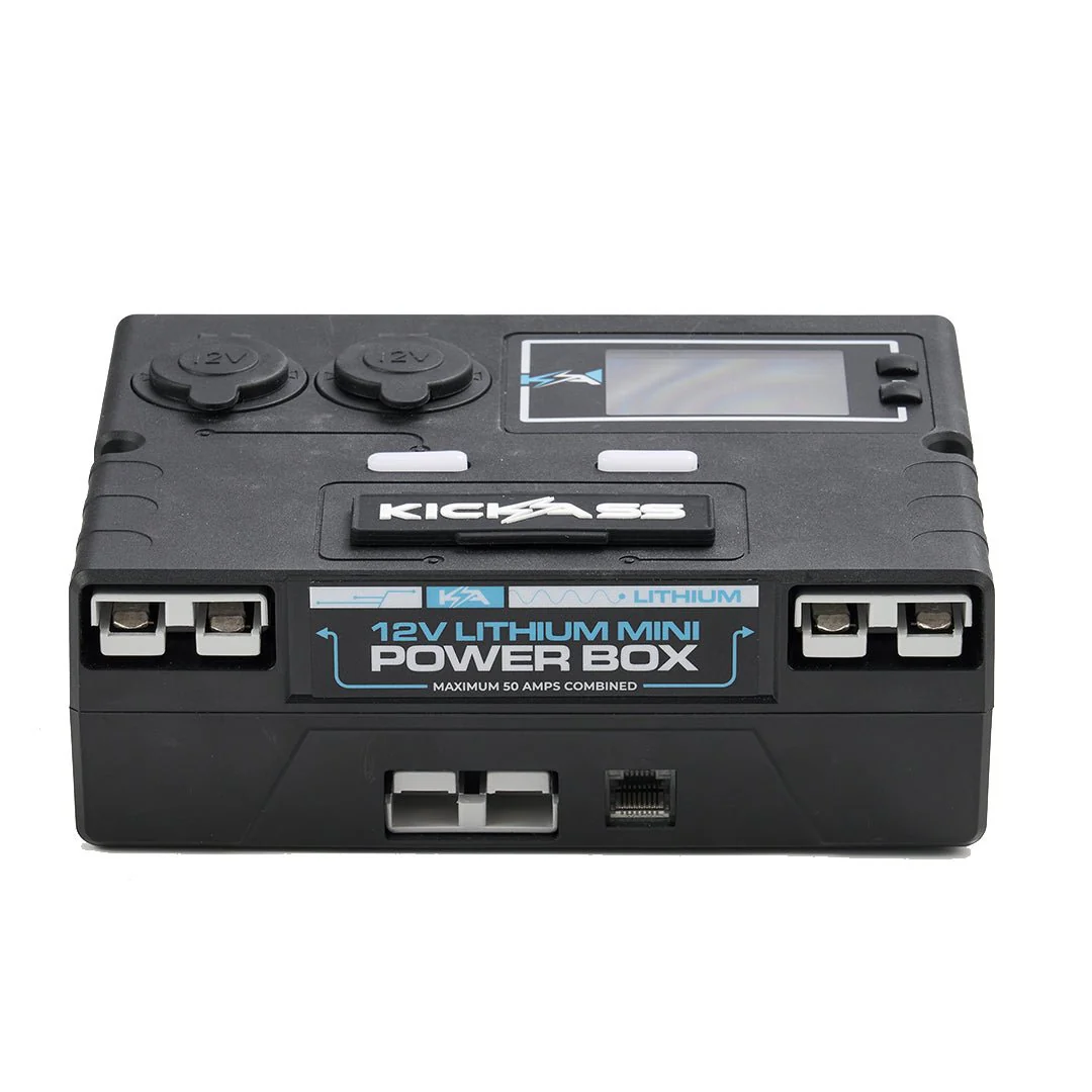KickAss 12V Control Box & Battery Monitor - with LCD Screen - Image 2