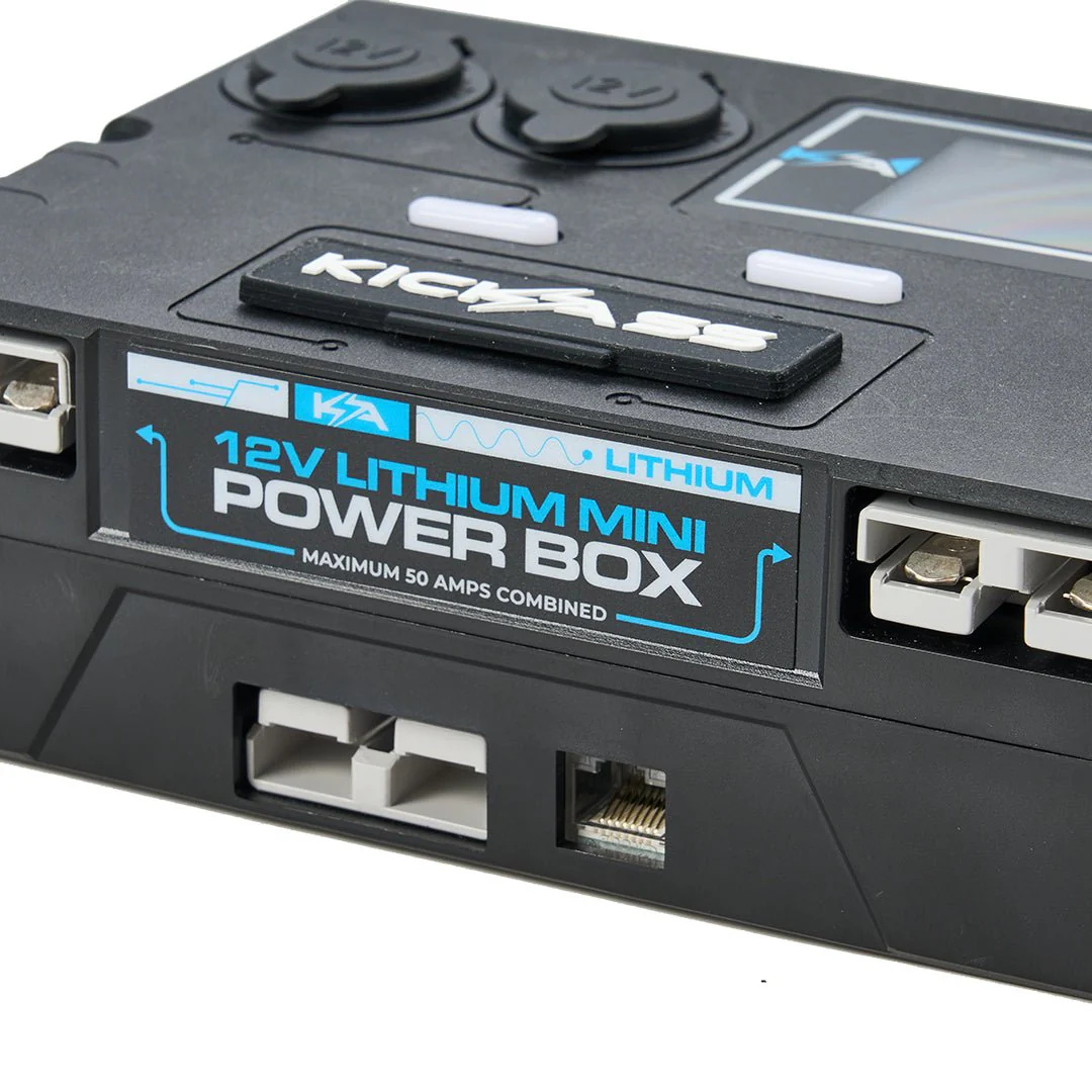 KickAss 12V Control Box & Battery Monitor - with LCD Screen - Image 3