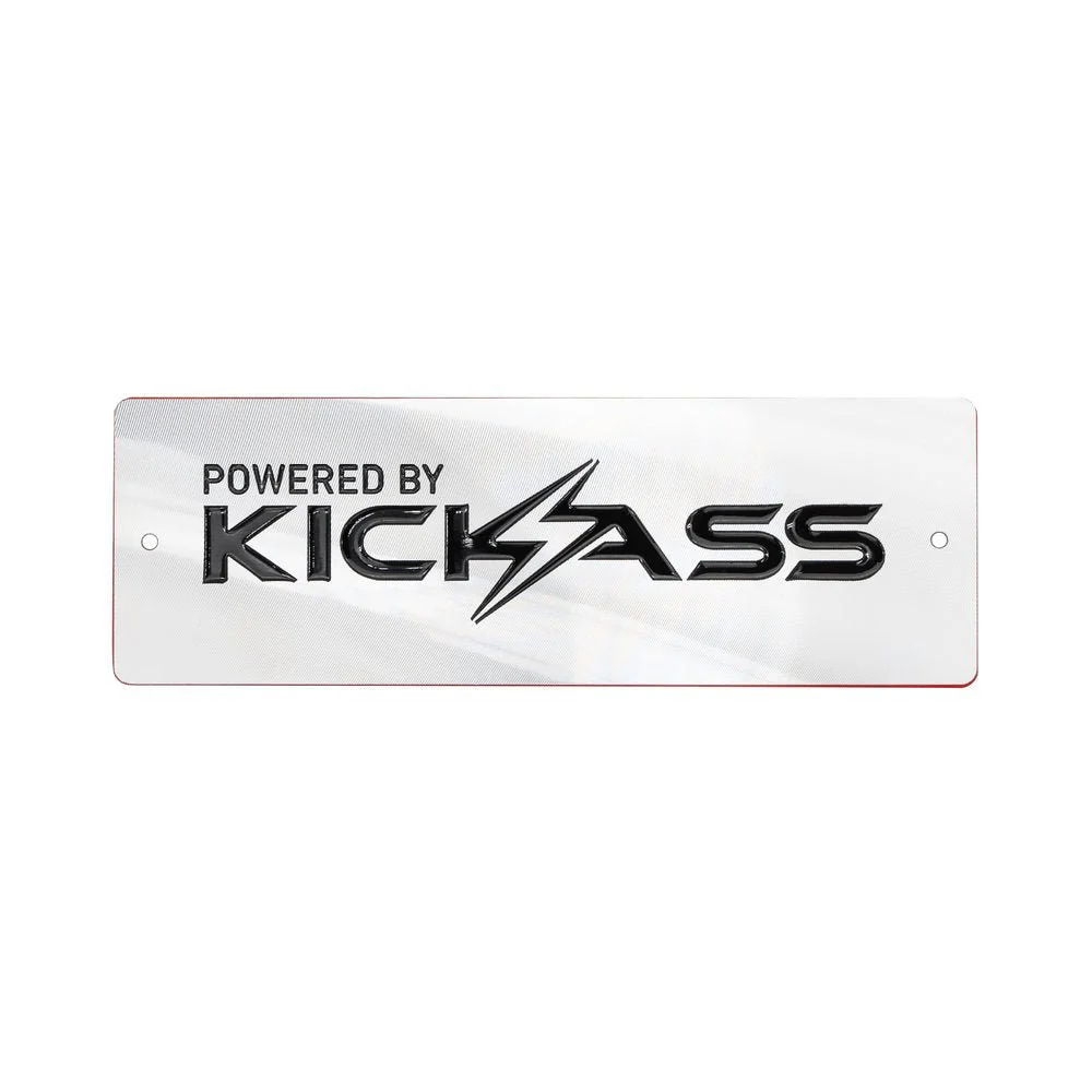 KickAss Metal Tag - Powered by KickAss