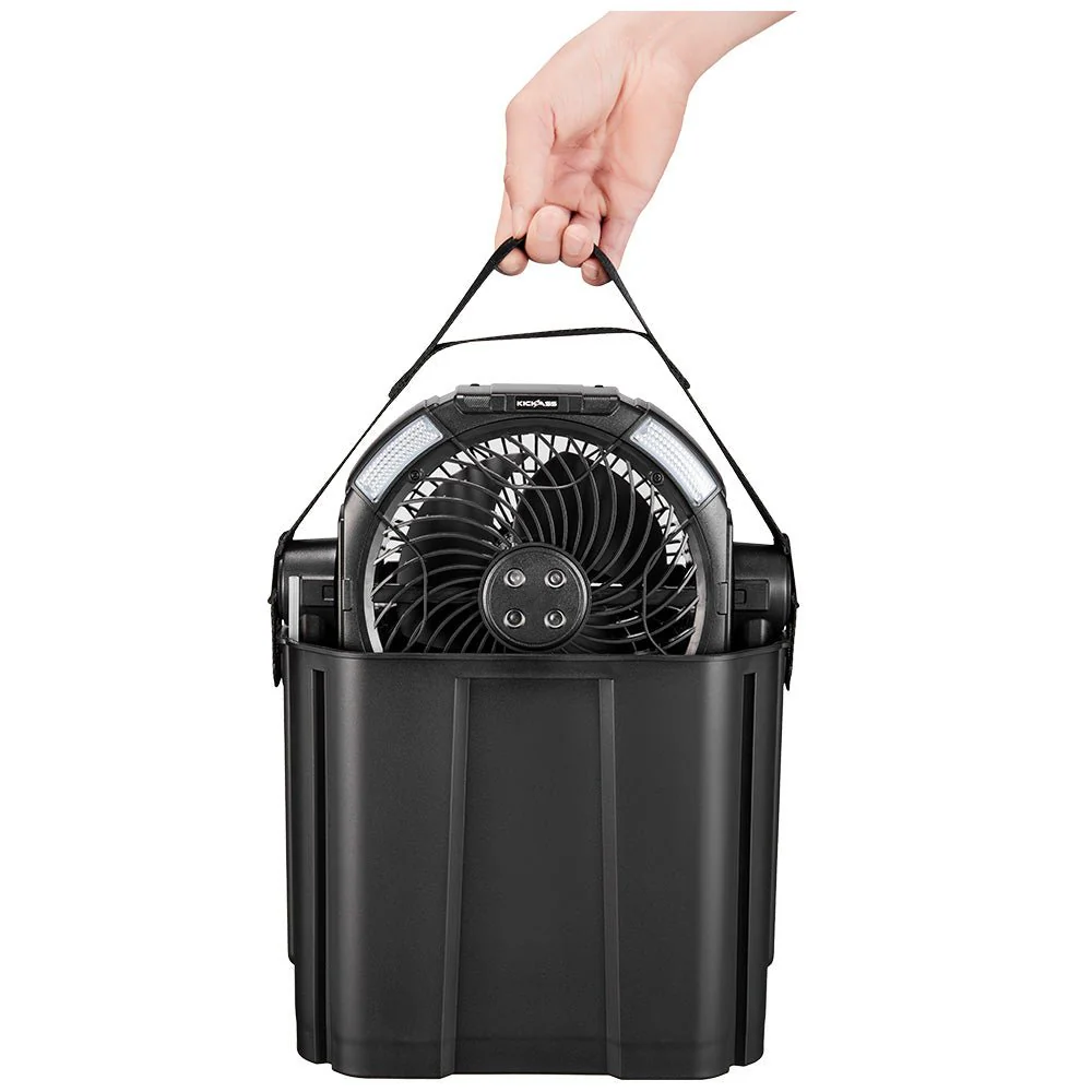 KickAss Portable 20,000mAh Misting Fan with LED & Power Bank for Camping - Image 13