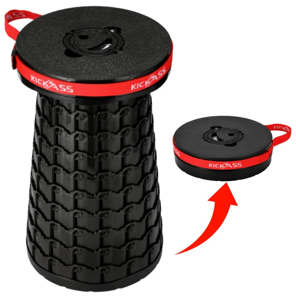 KickAss Portable Outdoor Pop Up Stools Bundle - 2 Stools - Image 2