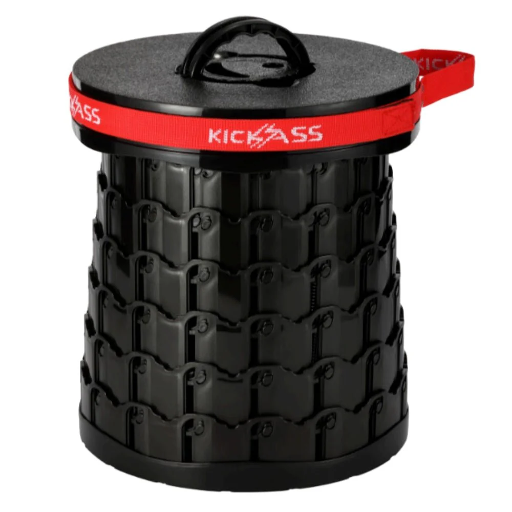 KickAss Portable Outdoor Pop Up Stools Bundle - 3 Stools - Image 3