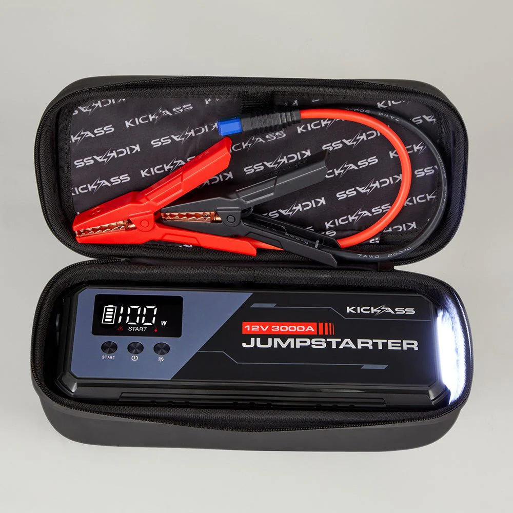 Kickass Power Boost 3000A Lithium Jump Starter with Power Bank - 5500A Peak - Image 10