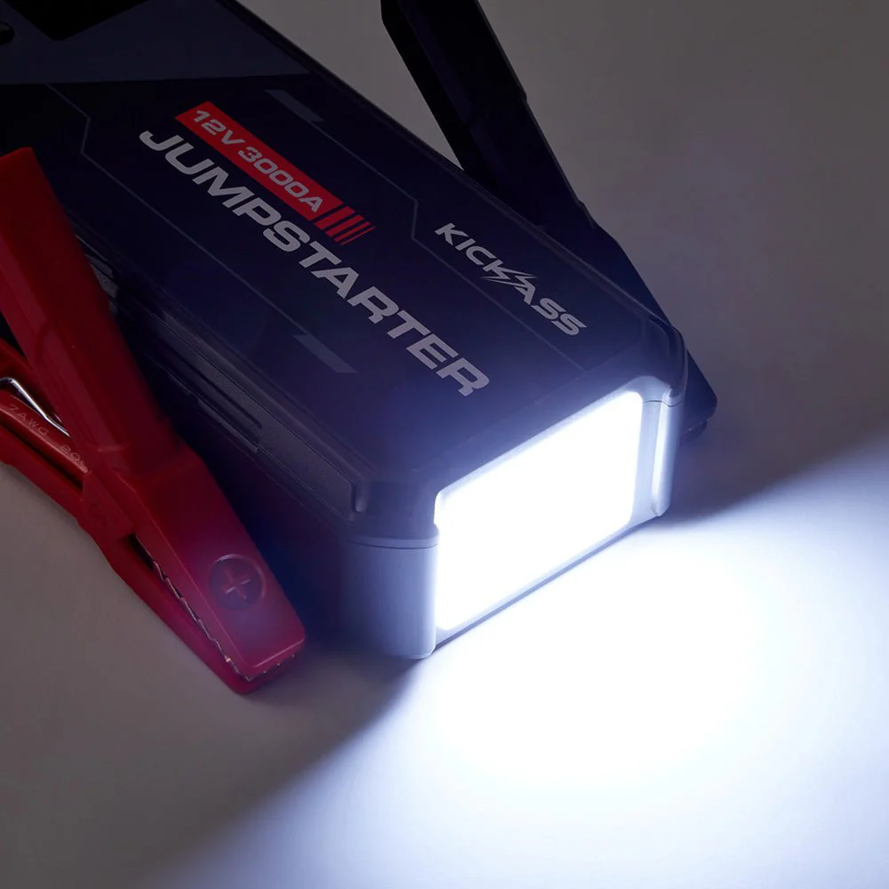 Kickass Power Boost 3000A Lithium Jump Starter with Power Bank - 5500A Peak - Image 9