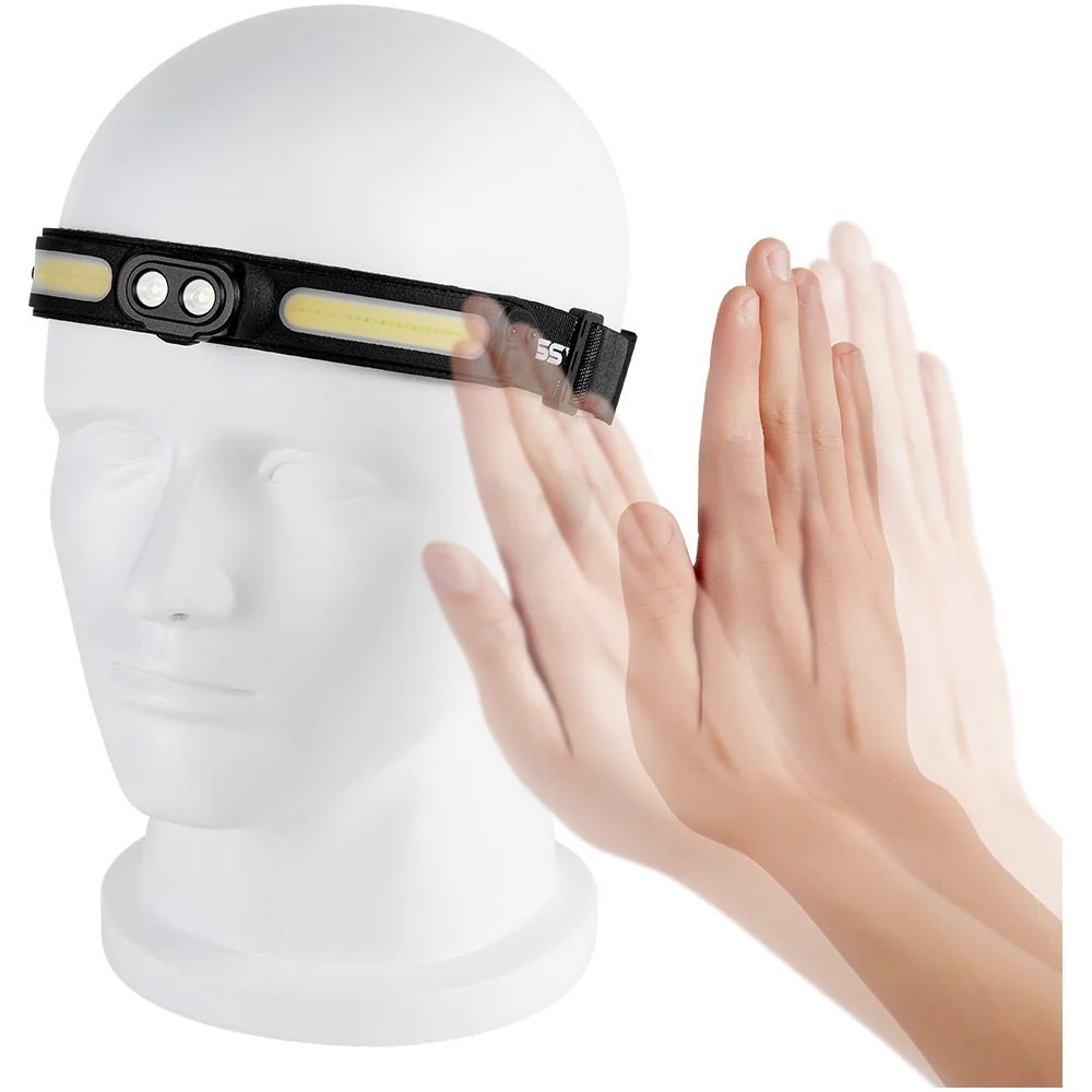 KickAss Premium Rechargeable 3-In-1 Head Torch with Motion Sensor - Image 11