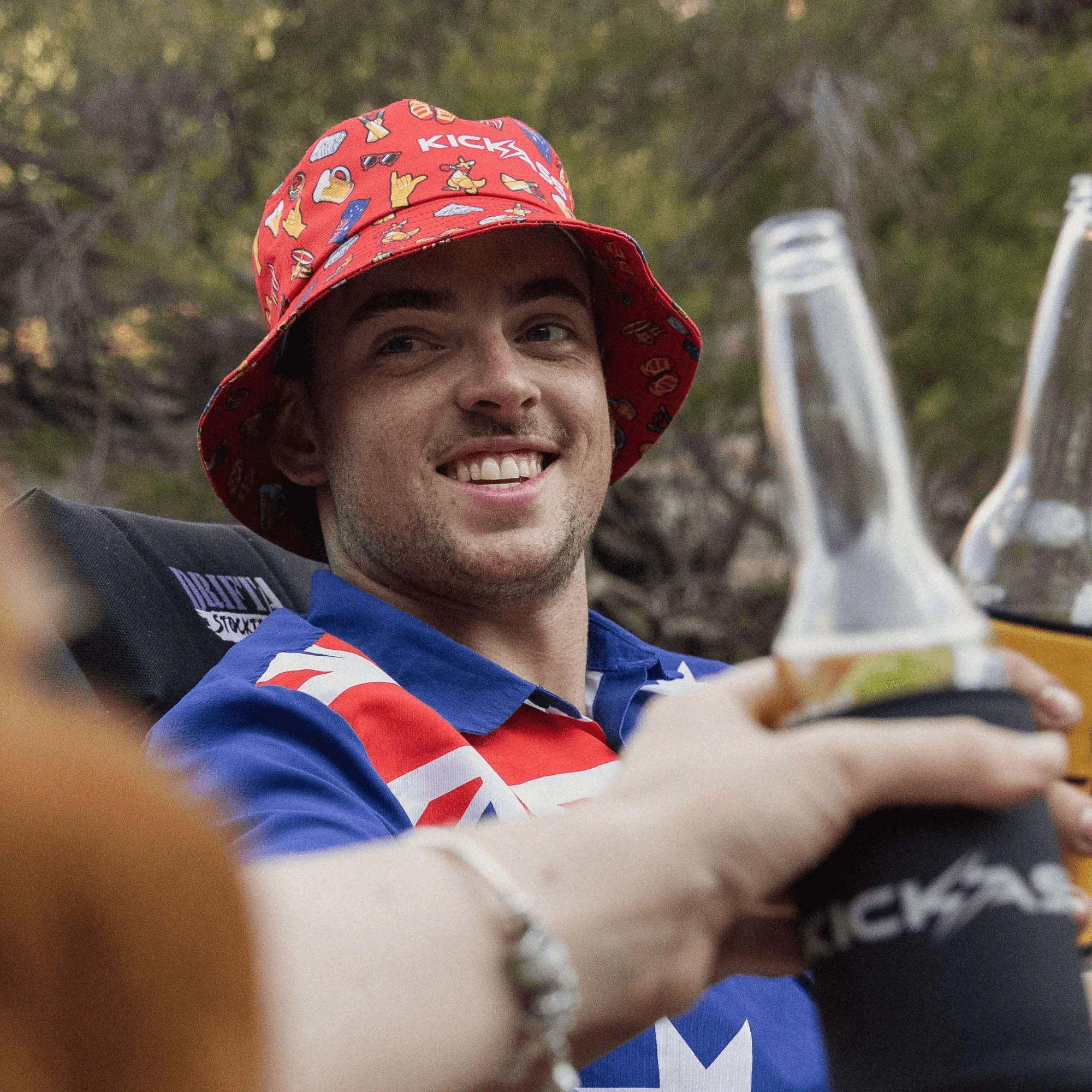 KickAss Aussie Bucket Hat Universal Fit - Image 3