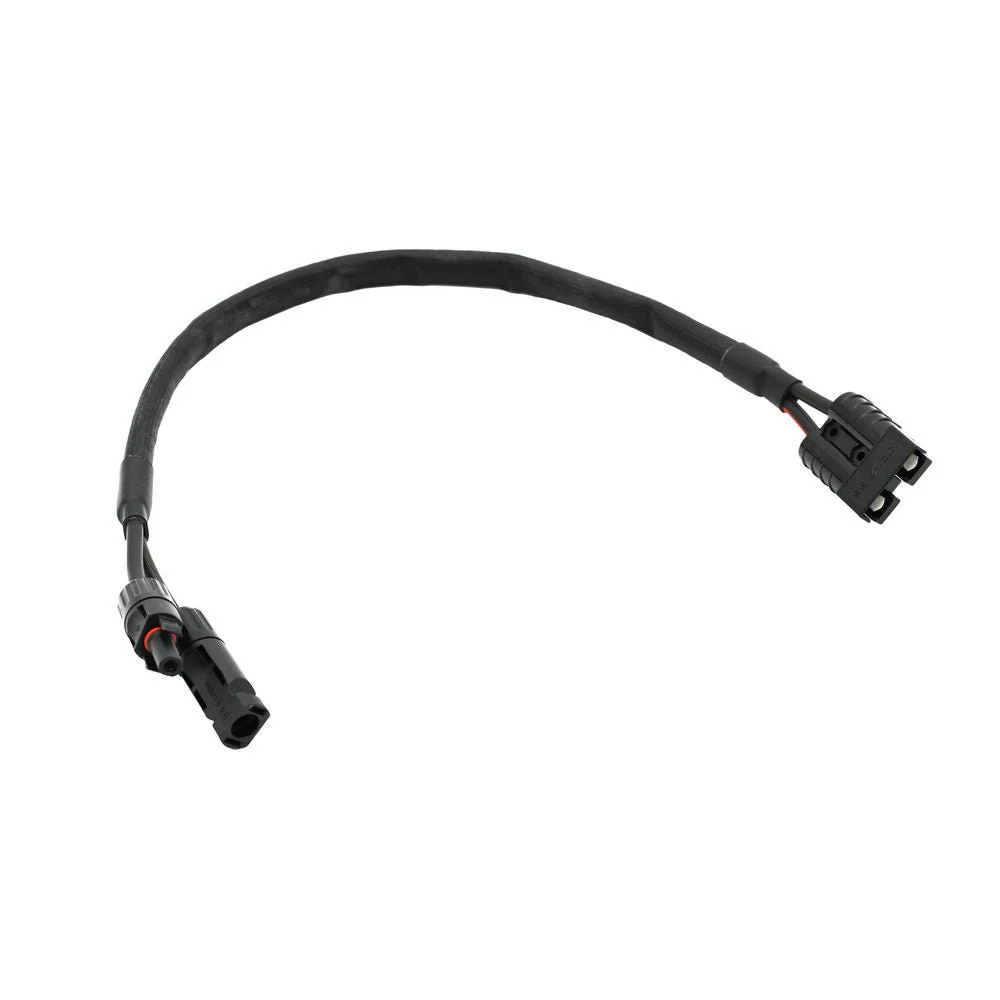 KickAss PV TO 50A Anderson Socket - 60CM Black