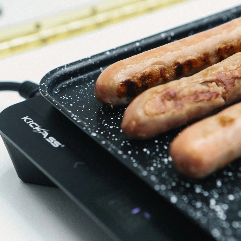 KickAss Quickfire Portable 600W Electric BBQ For Camping - Image 2