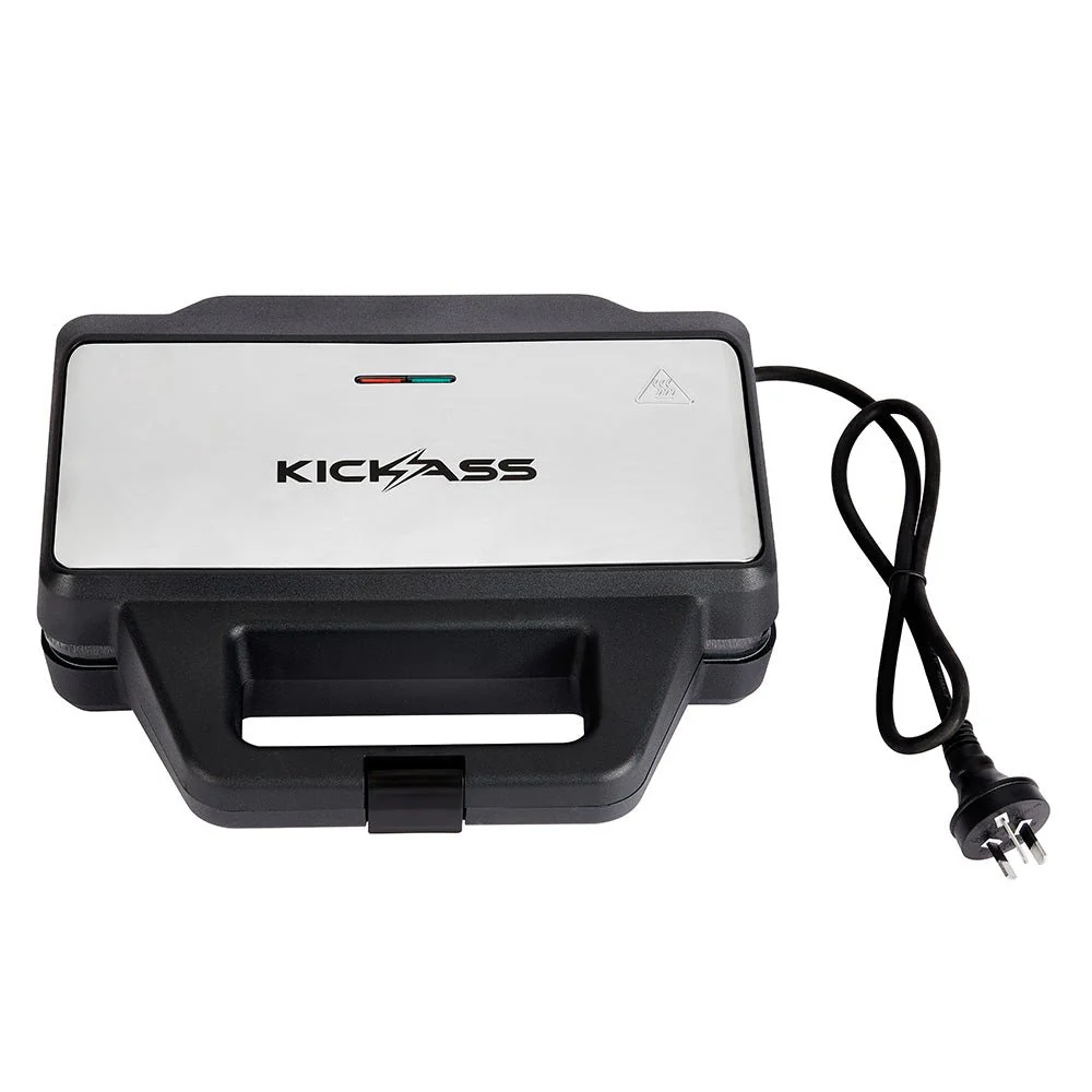 KickAss All-In-One Jaffle, Waffle, Sandwich & Grill Press - 1000W - Image 2