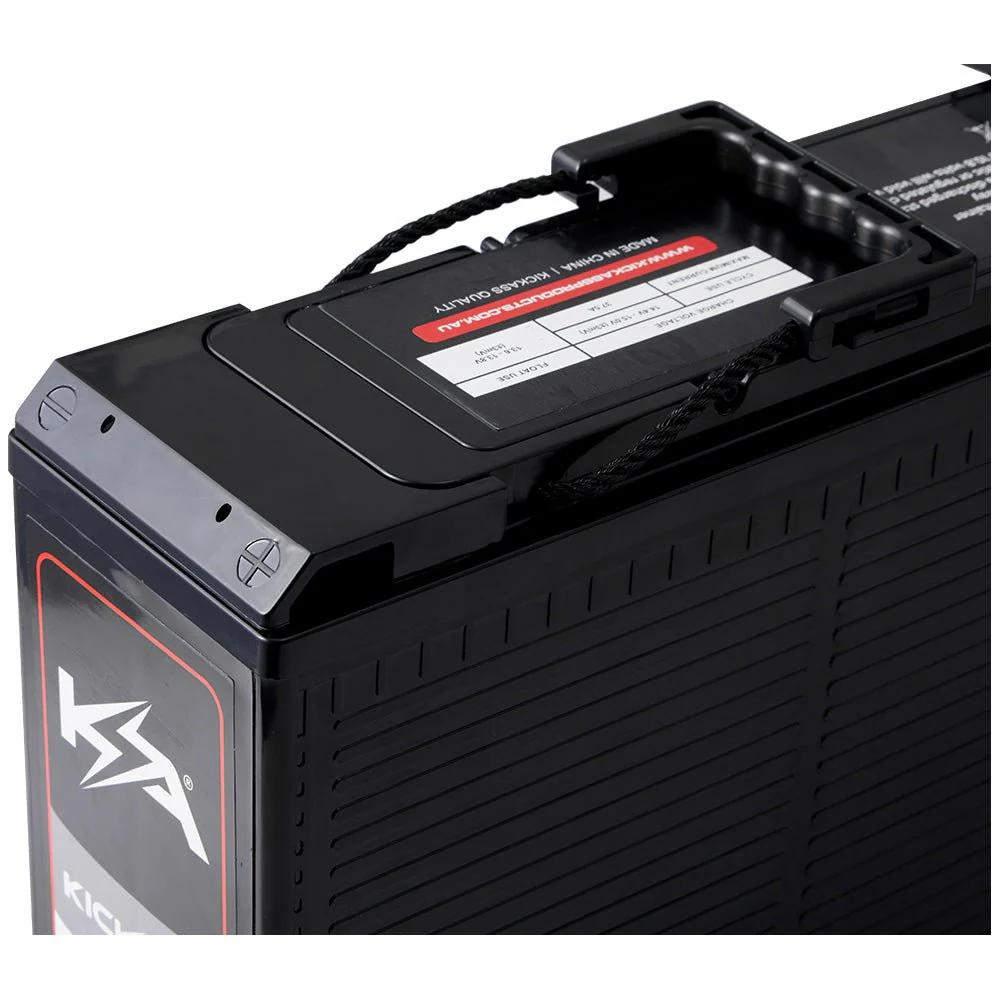 KickAss 12V 120Ah AGM Slimline Deep Cycle Battery - Image 2