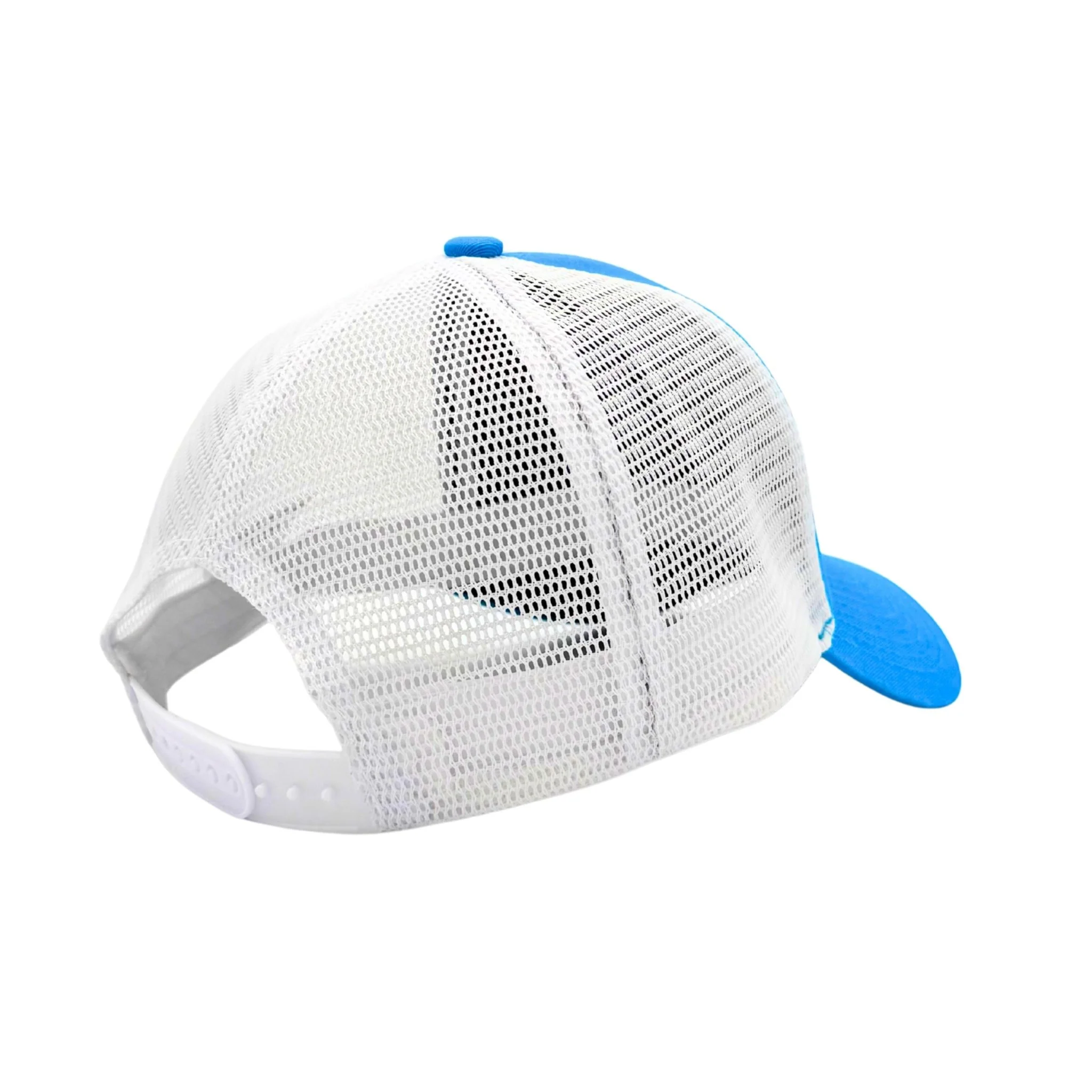 KickAss Snapback Trucker Cap - Blue and White - Image 2