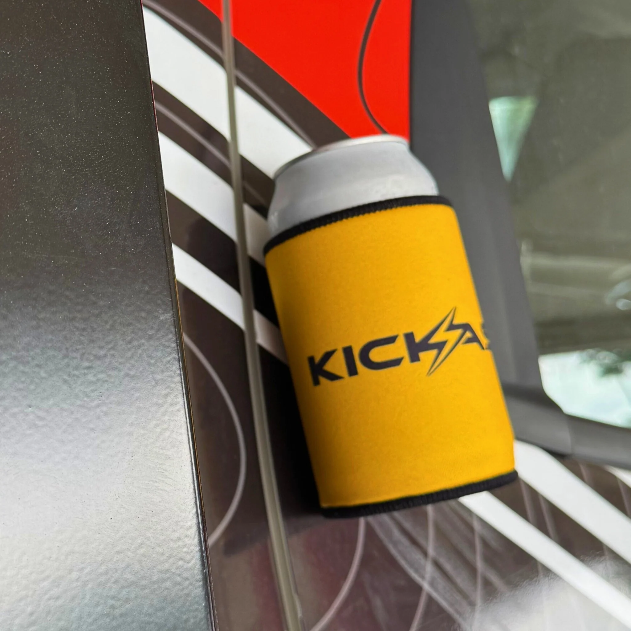 KickAss Magnetic Stubby Holder - Yellow - Image 3