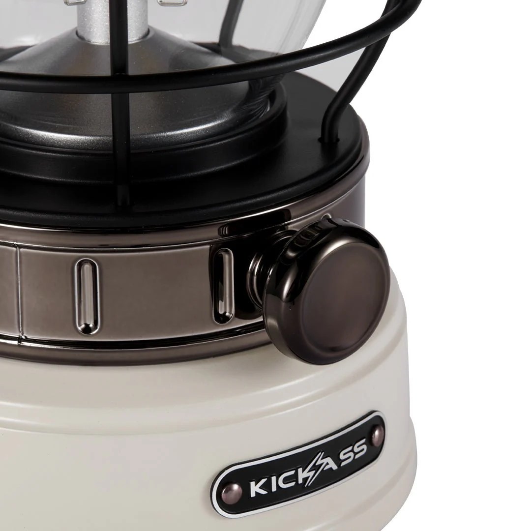 KickAss Vintage Camping Lantern - White - Image 5