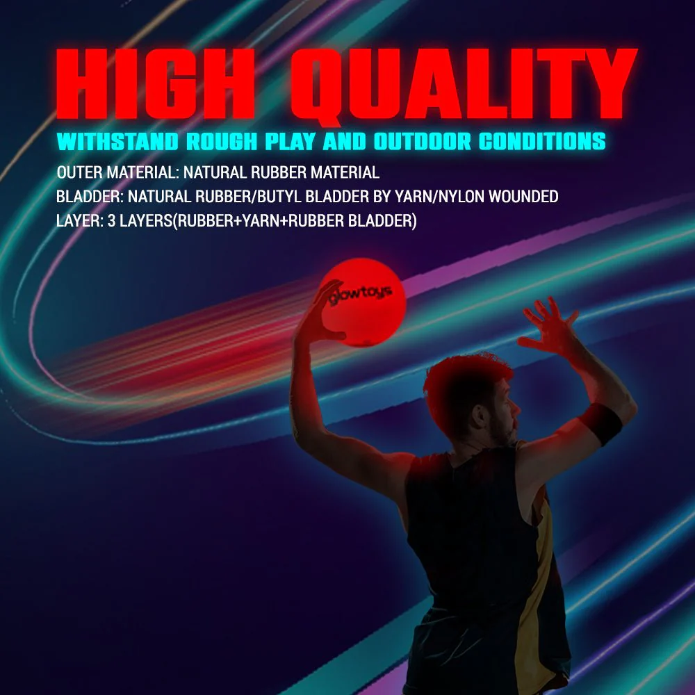 LED Touch Activated Light Up Netball - Image 6