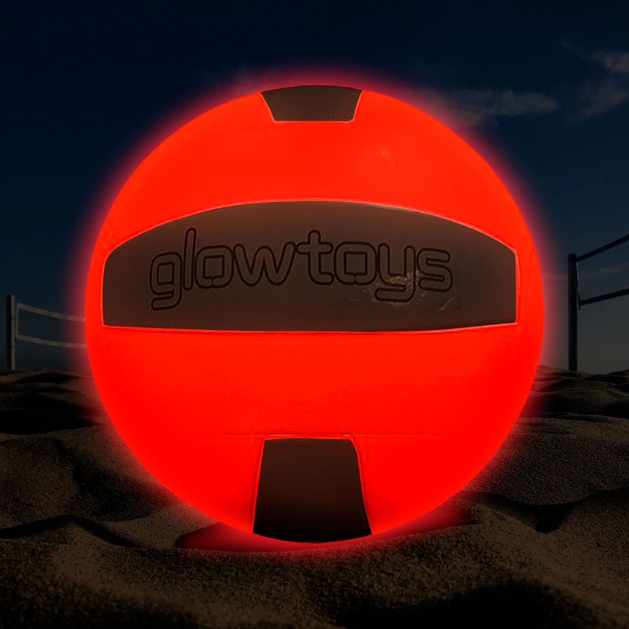 LED Touch Activated Light Up Volleyball - Image 3