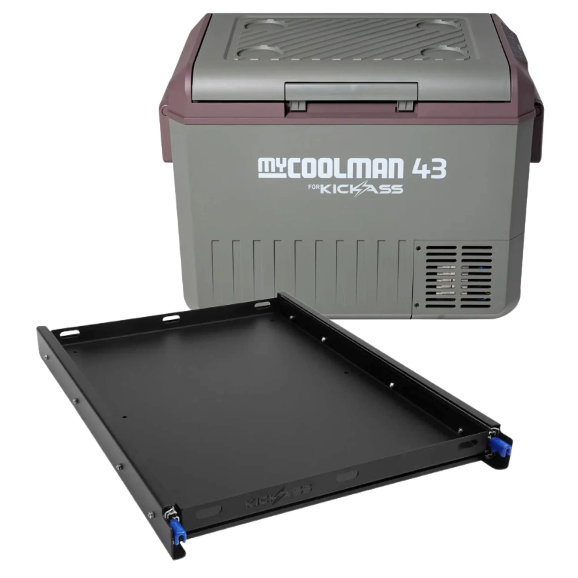 MyCoolman 43L Fridge or Freezer + KickAss Fridge Slide Bundle